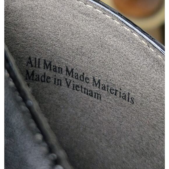 Coach And Four Black D'Orsay Peep Toe Bow Toe Stiletto 3.5" Heels Size 9 - Picture 9 of 12